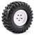 Fastrax 1:10 Crawler Sawblock 1.9 Scale Steel Wheel ø108Mm (White)