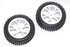 FTX Vantage Front Buggy Tyre Mounted On Wheels (PR) - White FTX6300W - 1084