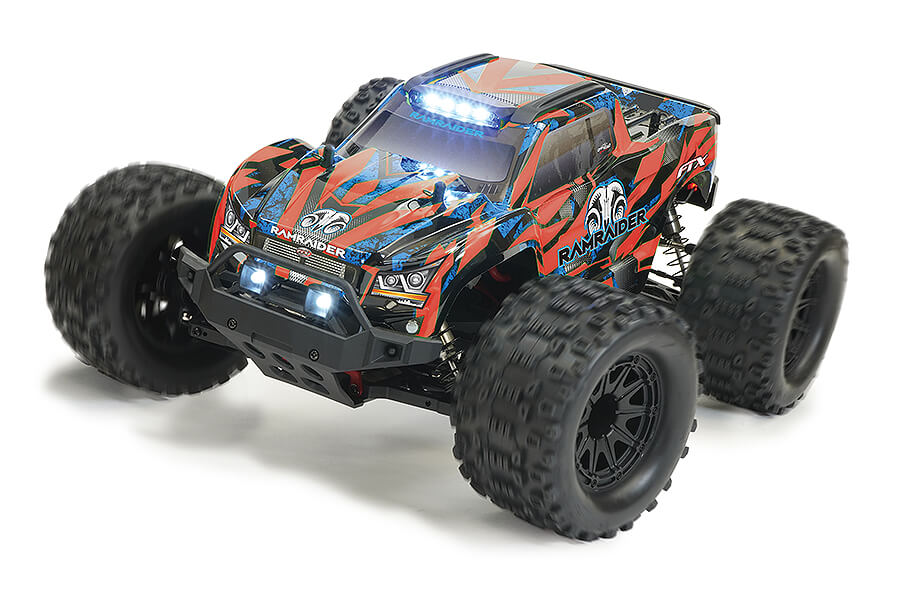 Ftx Ramraider 1/10 Brushless Monster Truck Rtr - Red/Blue