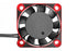 Corally Ultra High Speed Cooling Fan 40Mm 6V8,4V Black/Red