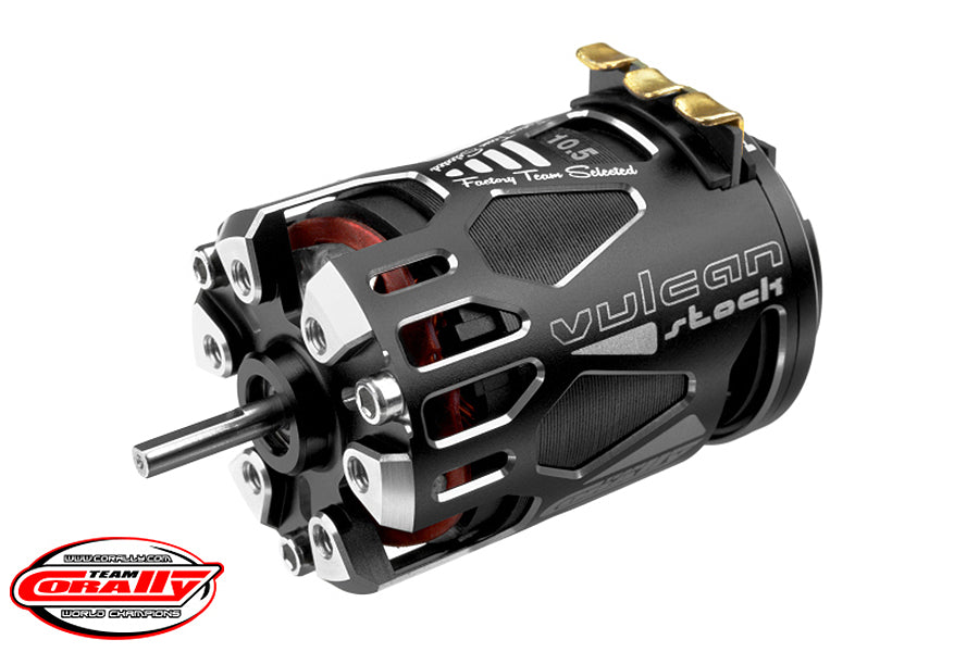 Corally Vulcan "Stock" 1/10 Sensored Comp Brushless Motor 10.5T