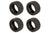 Team Associated Nano Sport Radial Tyres Black (4)