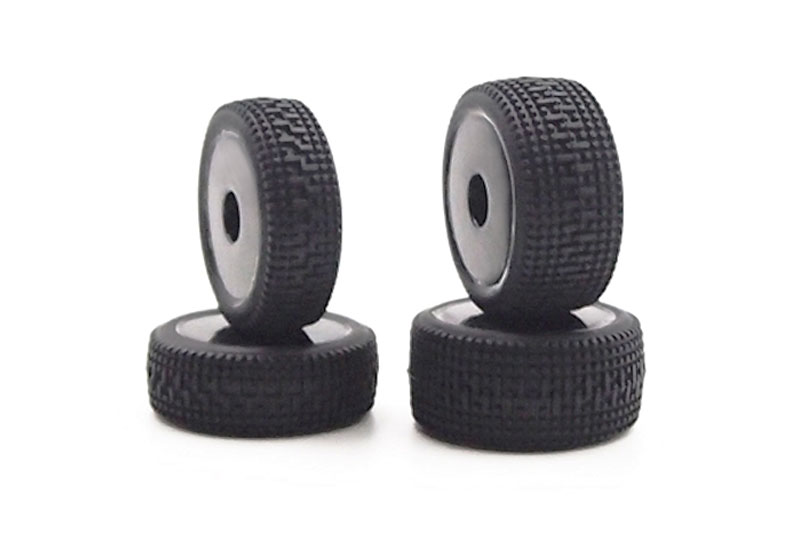 Carisma Gt24R Mini Pins Rally Wheel/Tyre Set Mounted