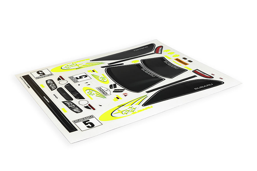 Carisma Gt24 Subaru Decal Sheet Set