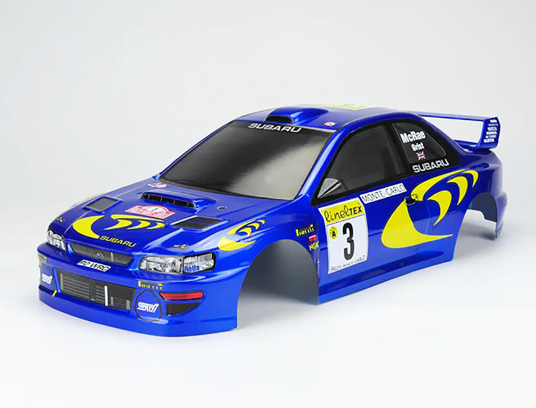 Carisma M48S Subaru Wrc 1997 Painted Body Set