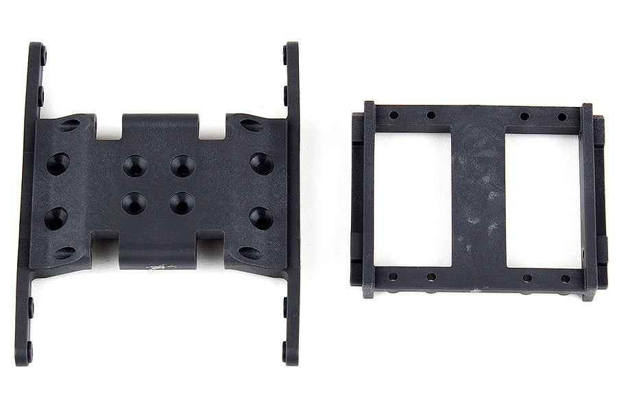 Element Rc Enduro Gearbox And Servo Mounts, Hard