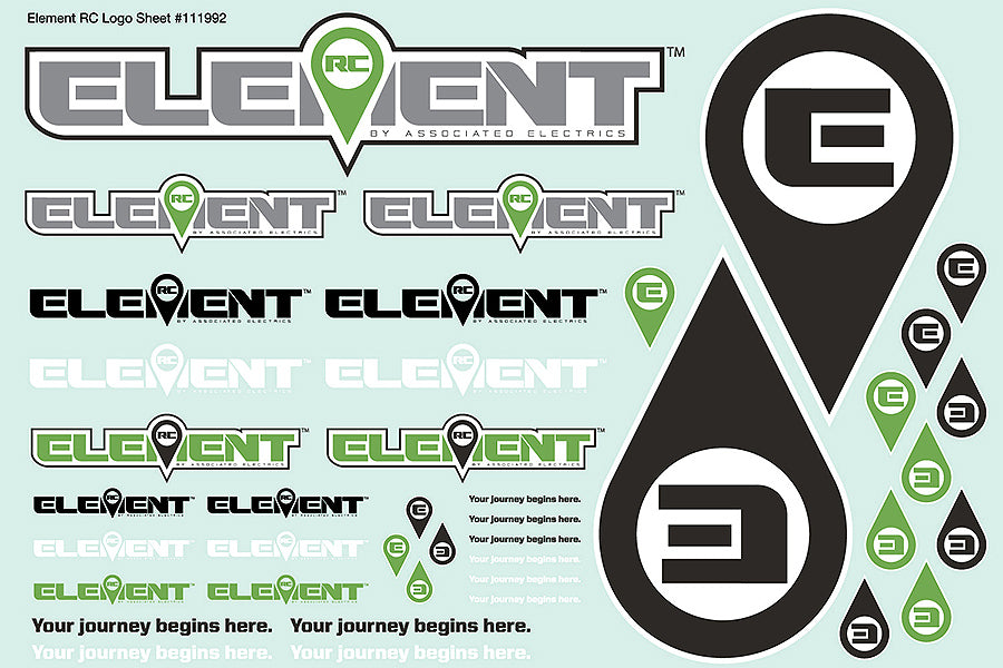 Element Rc Element Decal Sheet