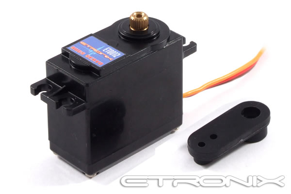 Etronix 9Kg Heavy Duty Metal Geared Std Waterproof Servo