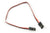 Etronix 30Cm 22Awg Extension Wire W/2 Jr Male Connector