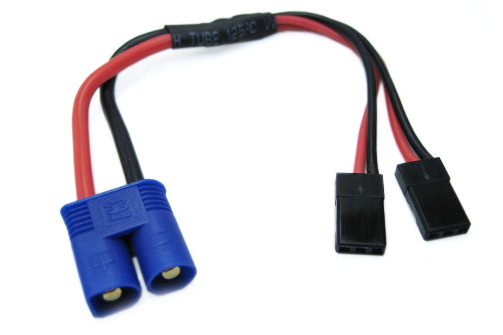 Etronix Ec3 Connector To Dual Jr Y Wire