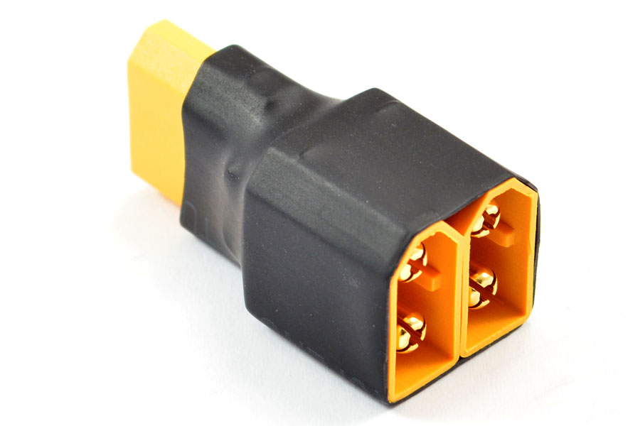 Etronix Xt60 Parallel Dual Adaptor Plug