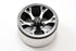 Fastrax 1.9" Heavy Duty 6-Spoke Alloy Beadlock Wheels (X2) (106G Each)