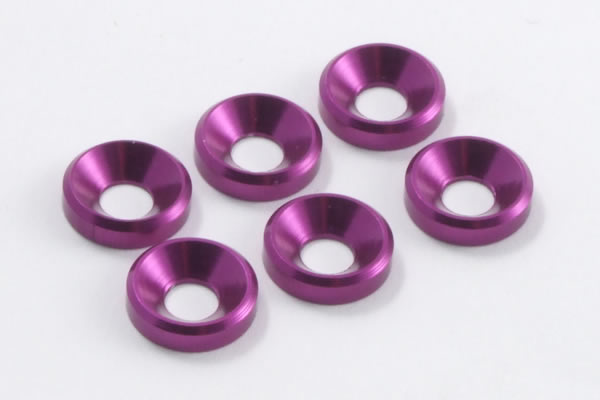 Fastrax M4 Shim Washers (6) Purple