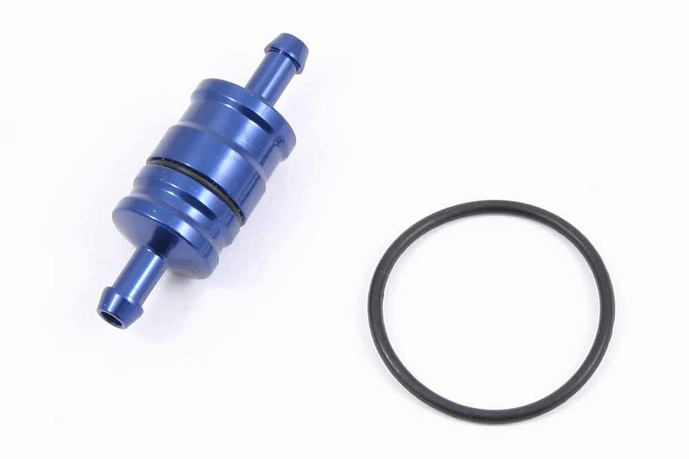 Fastrax Blue Aluminium Fuel Filter