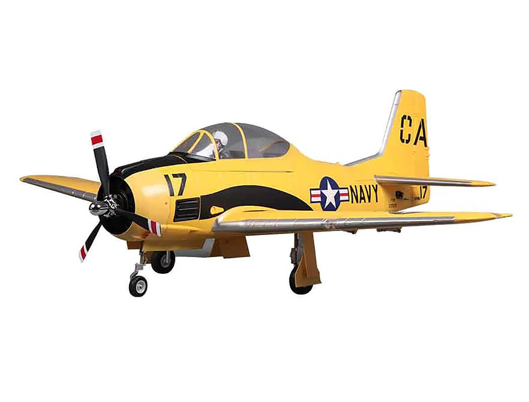 Fms 1400Mm T-28D Trojan V4 Pnp Yellow