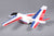 Fms 600Mm Free Flight Alpha Glider Kit (Blue And Red)