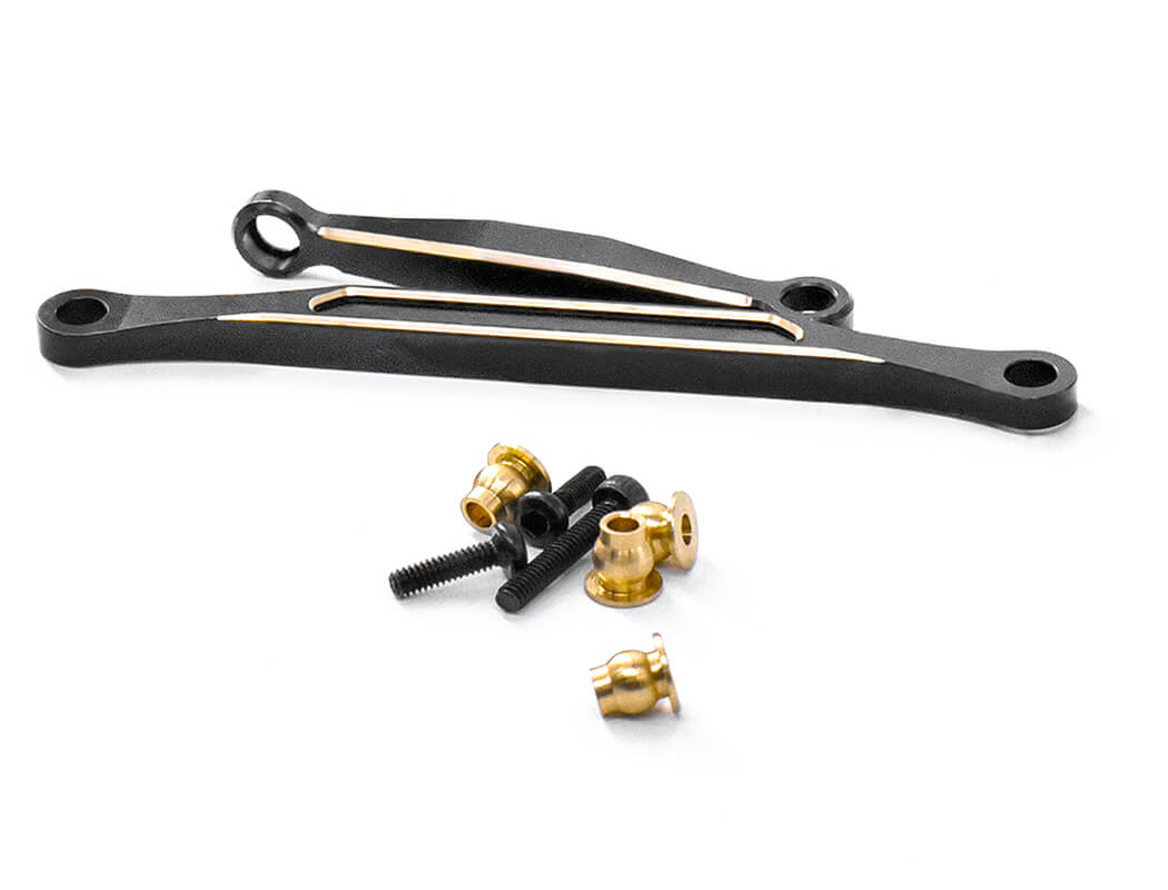 Fastrax Fcx24 Black Brass Steering Set (2Pc)