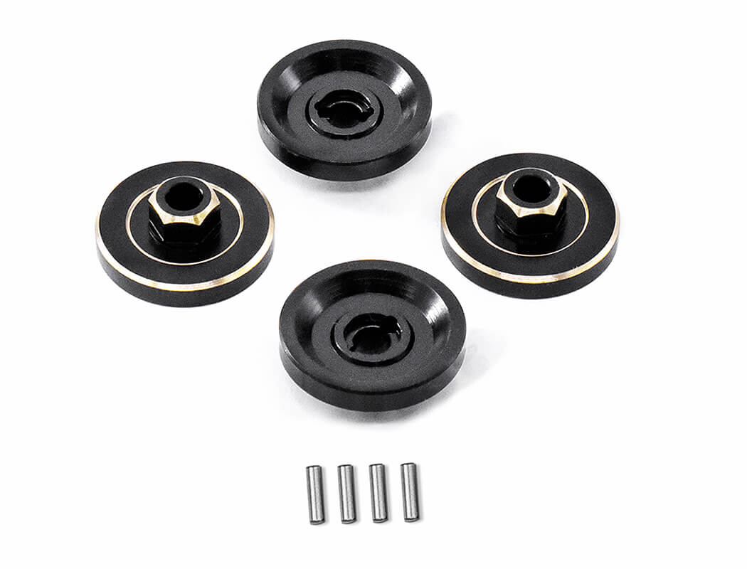 Fastrax Fcx24 Black Brass Wheel Counterweights (4Pc)