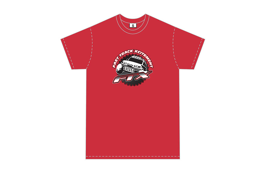 Ftx Gear Logo Brand T-Shirt Red - Small