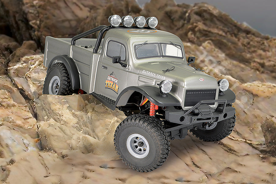 Ftx Outback Mini X Texan 1:18 Trail Ready-To-Run Grey