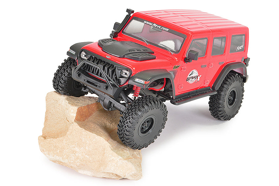 Ftx Outback Mini X Fury 1:18 Trail Ready-To-Run Red