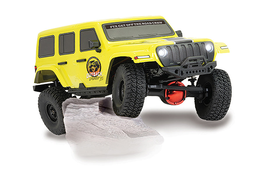 Ftx Outback Fury Xc Rtr 1:16 Trail Crawler - Yellow