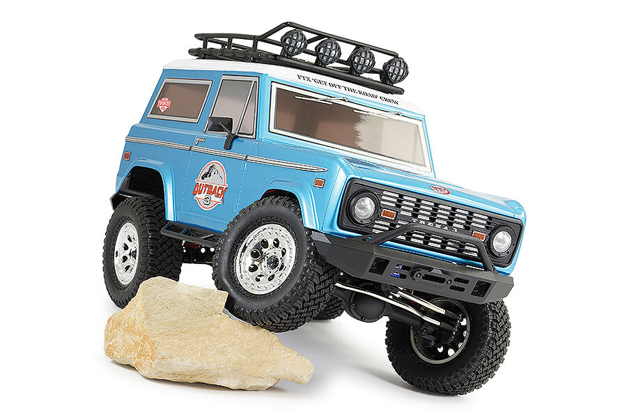 Ftx Outback 3.0 Treka Rtr 1:10 Trail Crawler - Blue