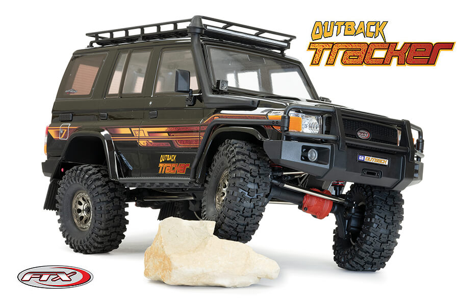 Ftx Outback Tracker 4X4 Rtr 1:10 Trail Crawler - Black