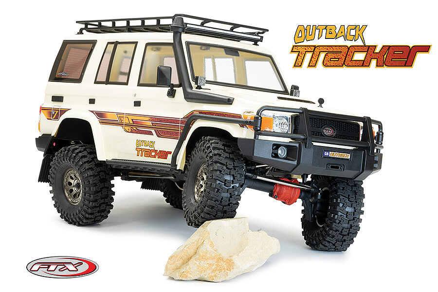 Ftx Outback Tracker 4X4 Rtr 1:10 Trail Crawler - White