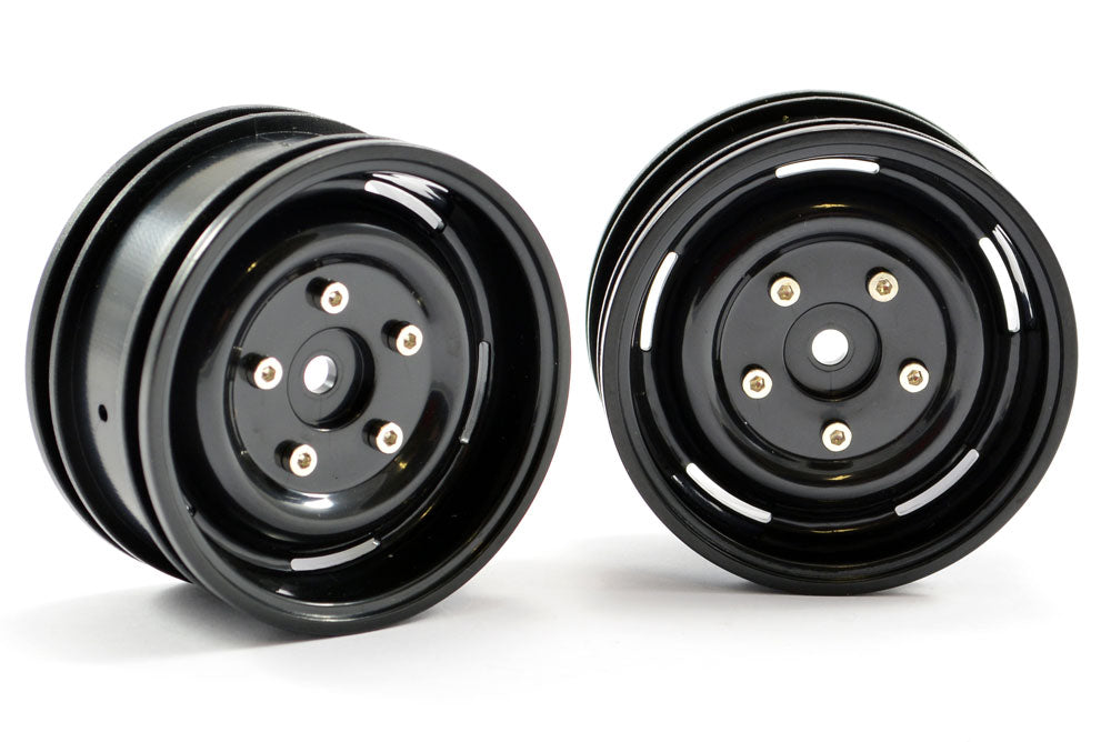 Ftx Outback Steel Look Lug Wheel (2) - Black