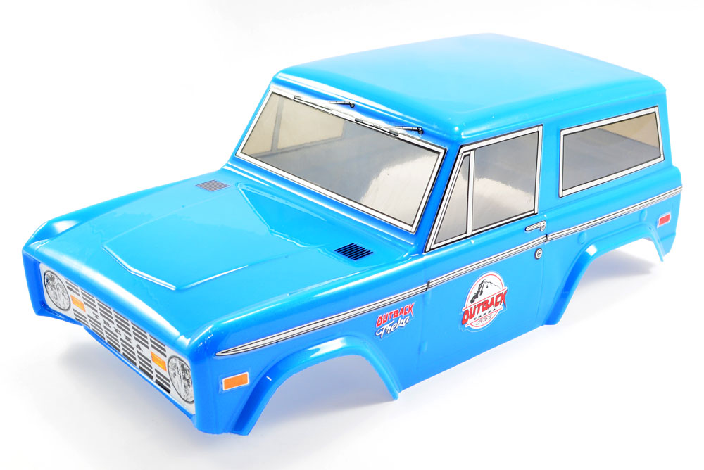 Ftx Outback Painted Treka Bodyshell - Blue