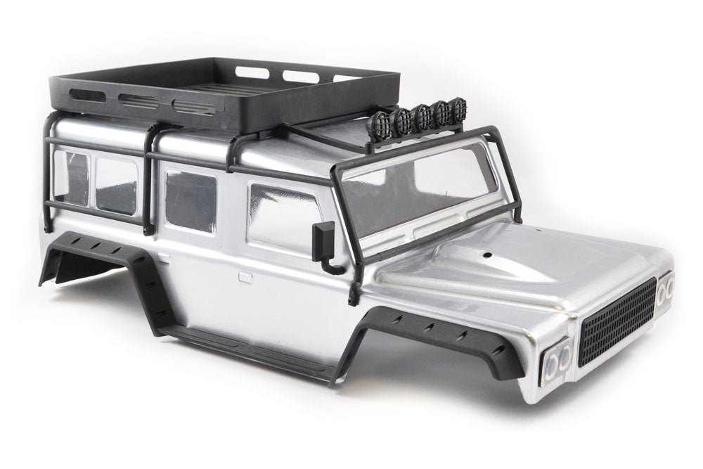 Ftx Kanyon Painted Body W/Roll Cage, Spotlights &amp; Tray