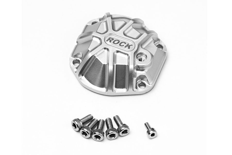 Gmade 3D Machined Differential Cover (Silver) Gs01 Axle