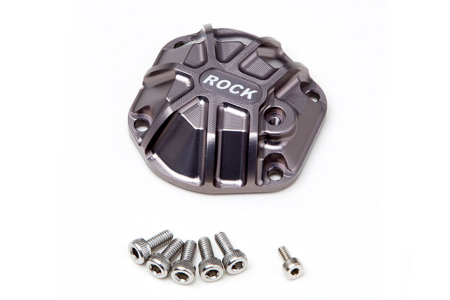 Gmade 3D Machined Differential Cover (Ti. Grey) Gs01 Axle