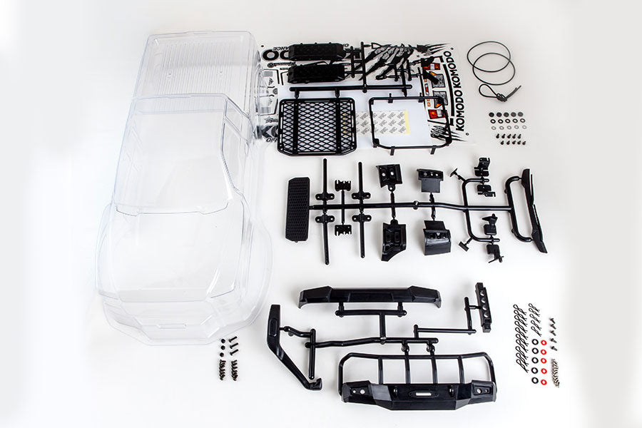 Gmade Komodo Clear Body Shell Set (287Mm Wheelbase)