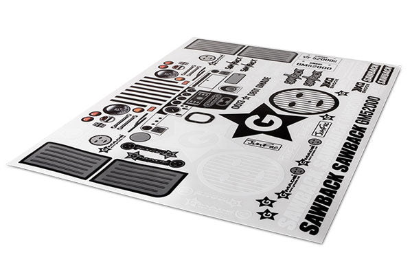 Gmade Sawback Decal Sheet