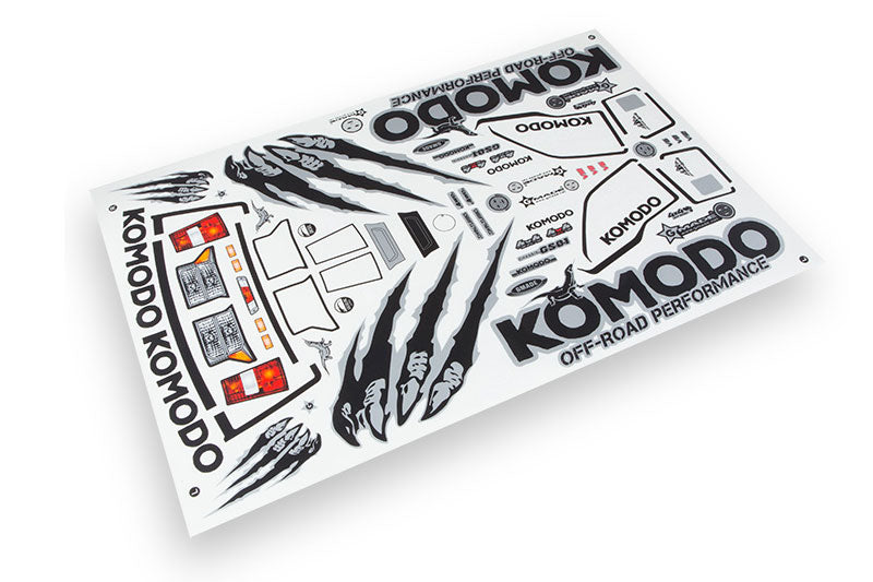 Gmade Komodo Decal Sheet