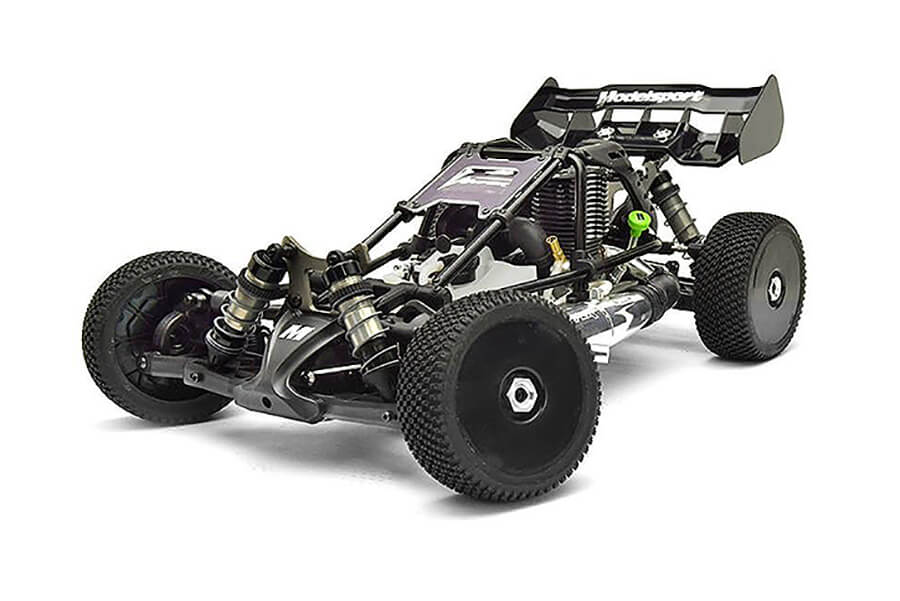 Hobao Hyper Cage Buggy Rtr W/Mach*28 Engine - Black