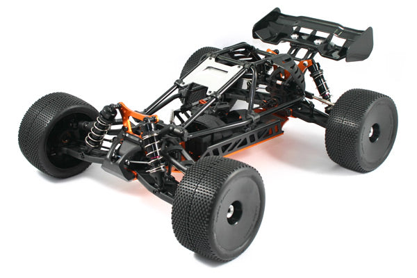 Hobao Hyper Cage Truggy Electric Roller Chassis - Black