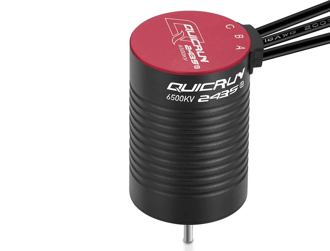 Hobbywing Quicrun 2435-6500Kv G3 Motor 1/18Th (2.0Mm Shaft)