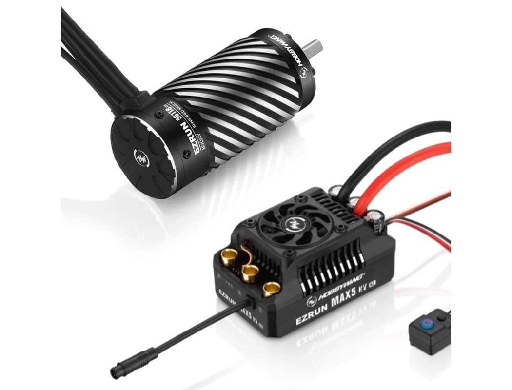 Hobbywing Combo Ezrun Max5 Hv G2 Esc 56118Sd 800Kv G2 Motor