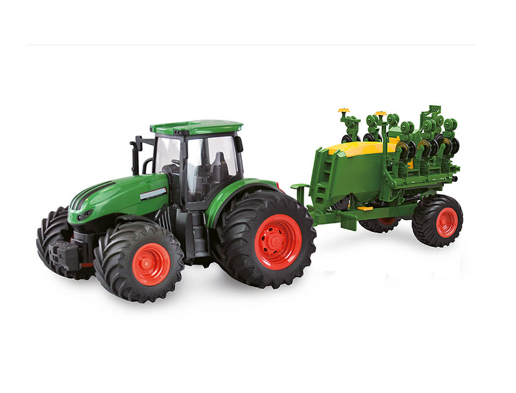 Korody Rc 1:24 Tractor With Seeding Trailer