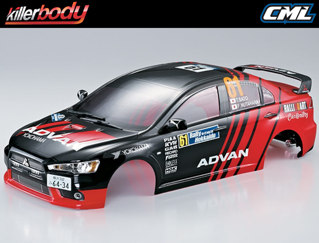 Killerbody Mitsubishi Lancer Evo X Finished Body Racing