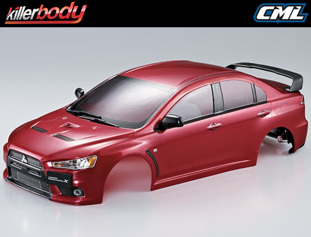 Killerbody Mitsubishi Lancer Evo X Finished Body Oxide-Red