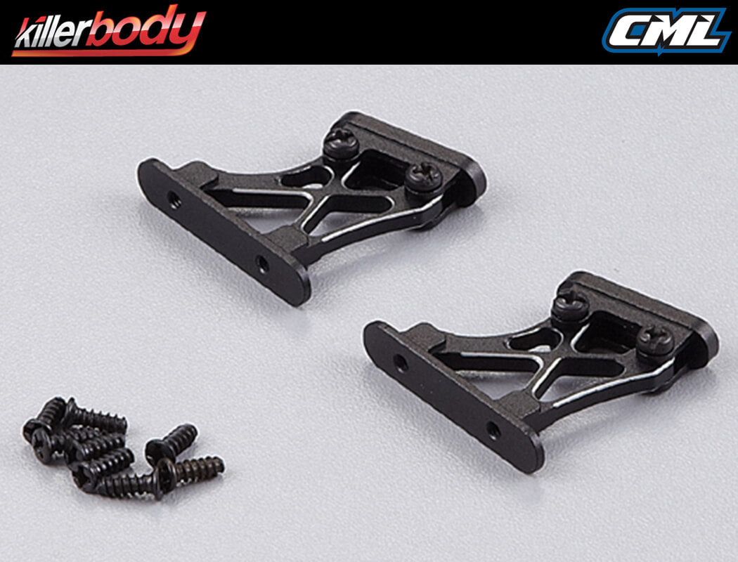 Killerbody Rear Wing Mount 1/10 Low (Cnc Aluminum)