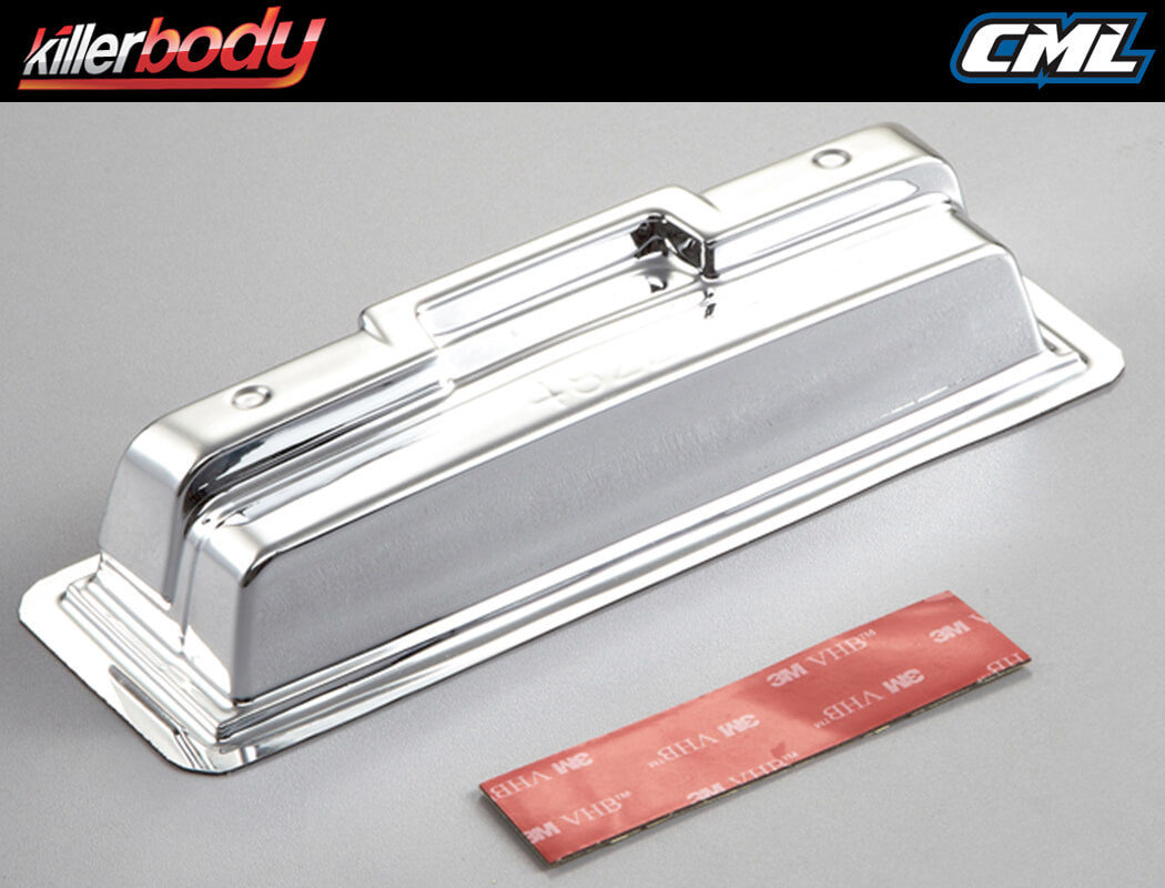 Killerbody Chromed Rear Bumper 1/10 Electric Monster Truck