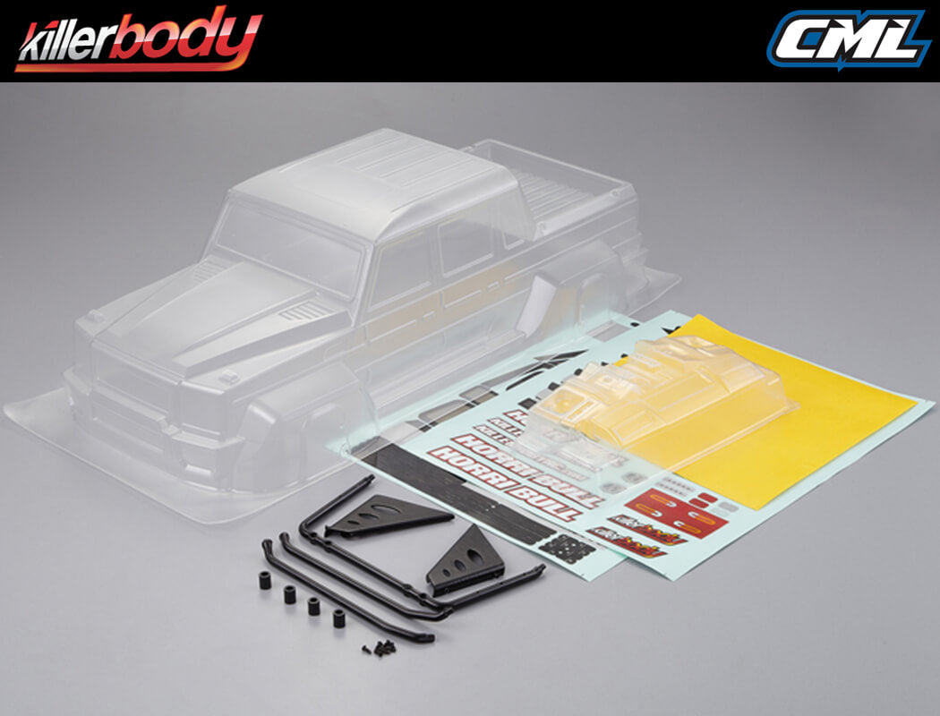 Killerbody Horri-Bull 1/10 Crawler Clear Body Shell