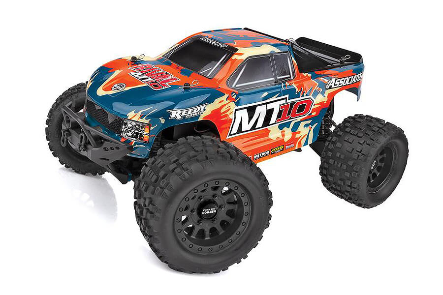 Team Associated Rival Mt10 Rtr Truck Brushed W/2S Batt/Charg