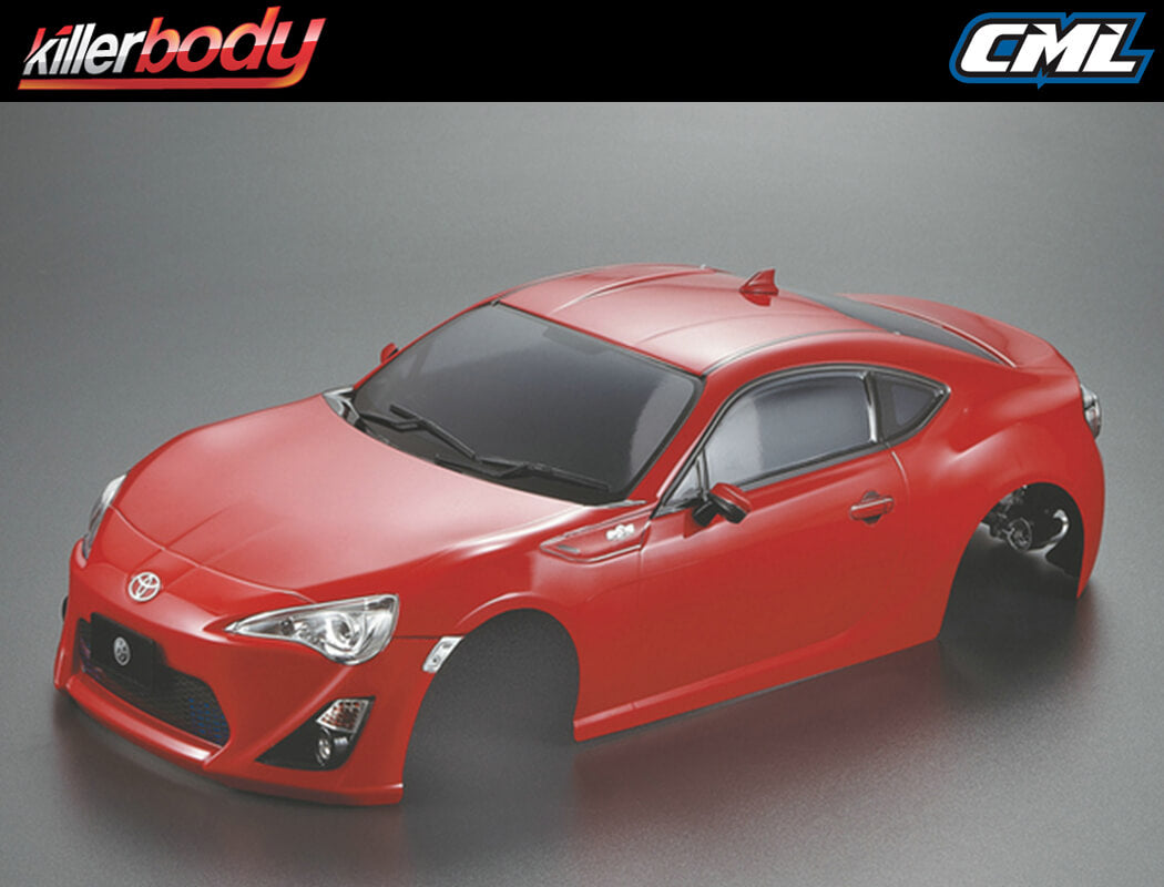 Killerbody Toyota 86 190Mm Finished Body Red