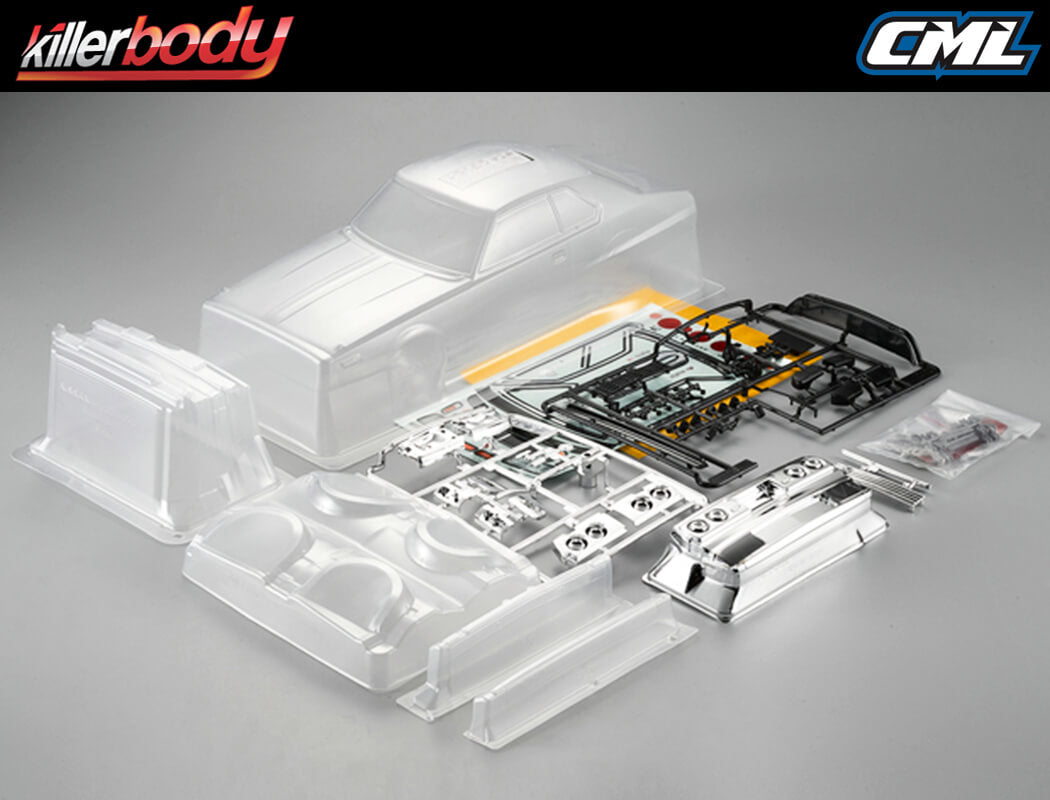 Killerbody Nissan Skyline 2000 Turbo Gt-Es 195Mm Clear Body